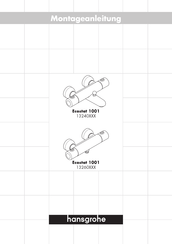 Hansgrohe Ecostat 1001 13240 Serie Instrucciones De Montaje