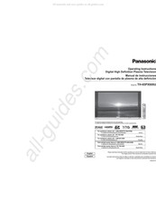 Panasonic Viera TH-65PX600 Manual De Instrucciones