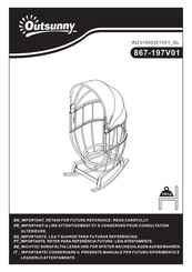 Outsunny 867-197V01 Instrucciones De Montaje