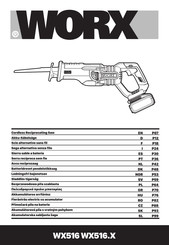 Worx WX516 Manual Original