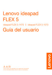 Lenovo ideapad FLEX 5 Serie Guia Del Usuario