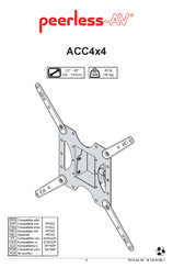 peerless-AV PT632 Instrucciones De Montaje