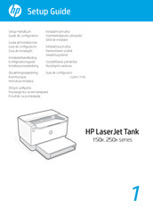 HP LaserJet Tank 250 Serie Guía De Configuración