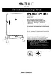 Masterbuilt MPS 140B Manual De Instrucciones