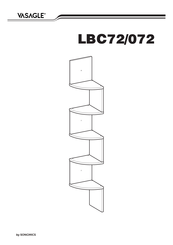 Songmics VASAGLE LBC72/072 Instrucciones De Montaje