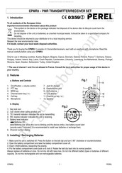 Velleman CPMR3 Manual