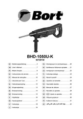 Bort BHD-1050U-K Instrucciones De Servicio