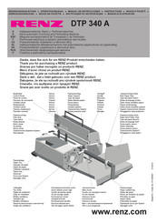 Renz DTP 340 A Manual De Instrucciones