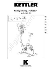 Kettler Vento 507 Manual Del Usuario