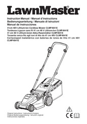 LawnMaster CLMF4841E Manual De Instrucciones