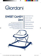 Giordani sweet candy 2in1 Manual De Instrucciones