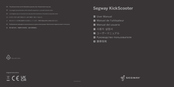 Segway KickScooter Manual Del Usuario