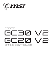 MSI Force GC20 V2 Manual