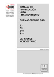 CIB UNIGAS S5 Manual De Instalación, Uso Y Mantenimiento