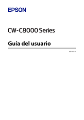 Epson CW-C8000 Serie Guia Del Usuario