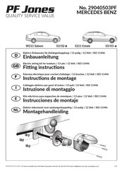 PF Jones 29040503PF Instrucciones De Montaje