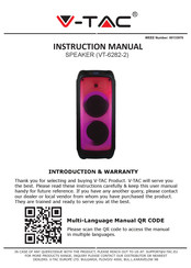 V-TAC VT-6282-2 Manual De Instrucciones