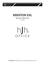 hjh OFFICE BRENTON XXL 729423 Manual Del Usuario