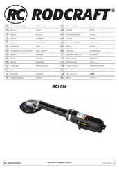 RODCRAFT RC7170 Manual