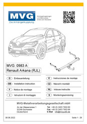 MVG 0983 A Instrucciones De Montaje