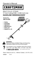 Craftsman WEEDWACKER 358.791050 Manual Del Operador