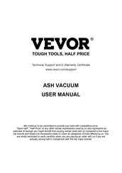 VEVOR K-601-15 Manual Del Usuario