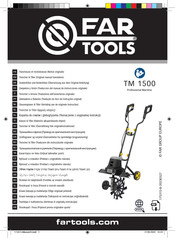 Far Tools TM 1500 Traduccion Del Manual De Instrucciones Originale