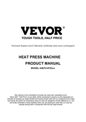 VEVOR WBFCHP30oz Manual Del Producto