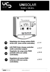 Uniteck UNISOLAR 10.24 L Manual Del Usuario