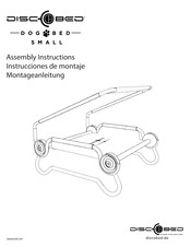 Disc-O-Bed DOG BED SMALL Instrucciones De Montaje