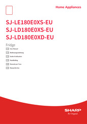 Sharp SJ-LE180E0XS-EU Manual De Uso