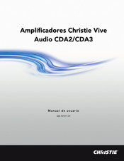 Christie CDA3 Manual De Usuario