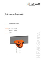 unicraft HFW 3 Instrucciones De Operación