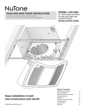 Broan-NuTone ZN80ML Guia De Instalacion