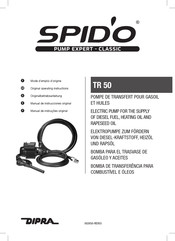 DIPRA SPID'O TR 50 Manual De Instrucciones Original