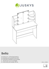 Juskys Bella 28152 Instrucciones De Montaje Y De Uso