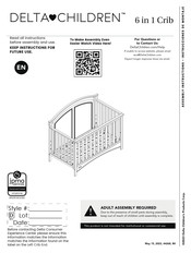 Delta Children Hanover W146150 Instrucciones De Montaje