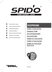 DIPRA SPID'O ECCPRO300 Manual De Instrucciones Original