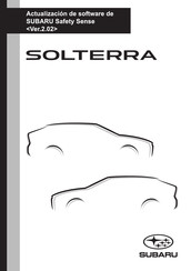 Subaru SOLTERRA 2024 Instrucciones De Actualización