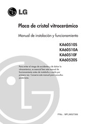 LG KA60510A Manual De Instalación Y Funcionamiento