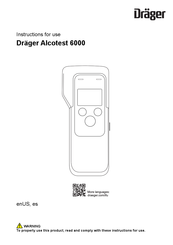 Dräger Alcotest 6000 Instrucciones De Uso