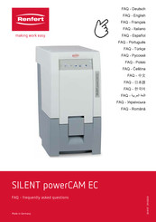 Renfert SILENT powerCAM EC Manual Del Usuario