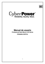 CyberPower Professional Rack Mount LCD PR3000ELCDRT2U Manual De Usuario