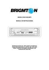 Brigmton BCD-2930-MP3 Manual De Instrucciones