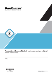 Dantherm RCV320 P1 Manual De Instrucciones Y Servicio