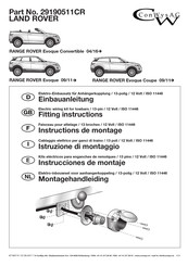 ConWys AG 29190511CR Instrucciones De Montaje