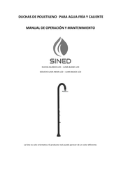 SINED LUNA-BLANC-LCD Manual De Operación Y Mantenimiento