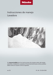 Miele WWB680 WCS 125 Instrucciones De Manejo