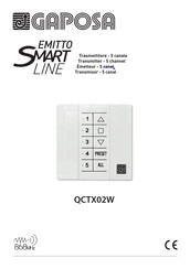 GAPOSA EMITTO SMART LINE QCTX02W Manual Del Usuario