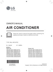 LG VR092HW NJM1 Manual Del Propietário